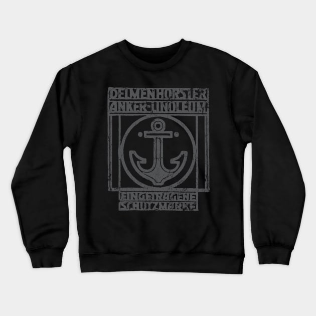 Anker Linoleum Crewneck Sweatshirt by MindsparkCreative